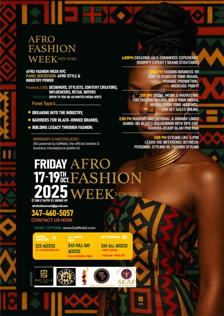 Afro Fashion Week NYC 2025